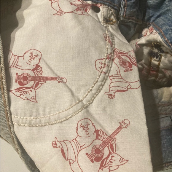 Rare! NWT’s! 🇺🇸Ricky Super T in “AZUL SAIL AWAY” wash True Religion size 30x34 - Picture 5 of 16